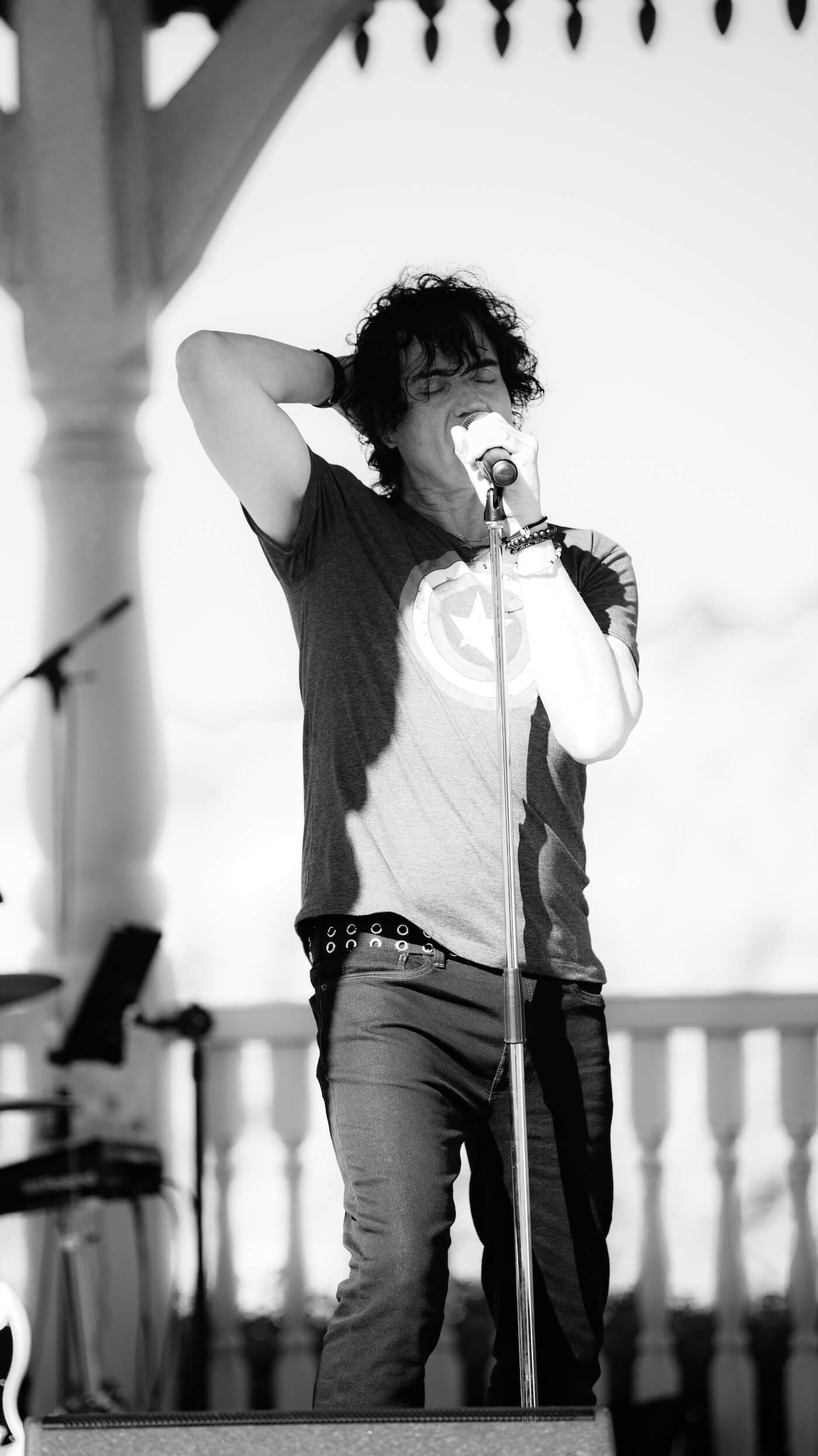 Jon Mullane black and white portrait